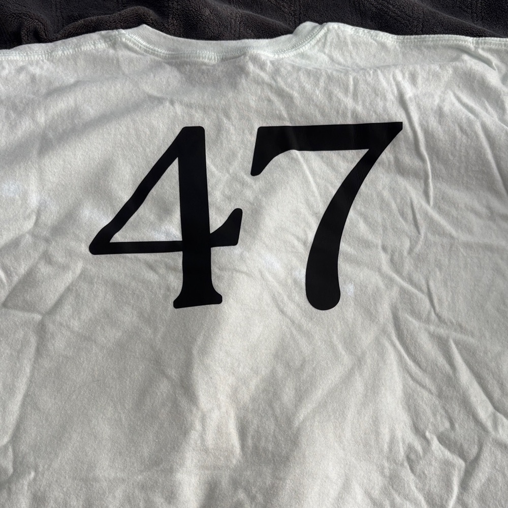Freedom Graphic Men's T-Shirt - White - Picture 3 of 3